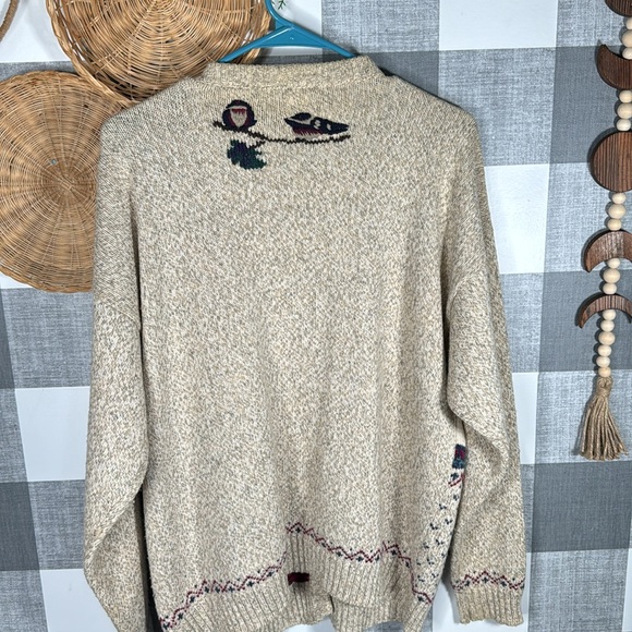 Vtg Northern Reflections Wool cardigan - Picture 6 of 8